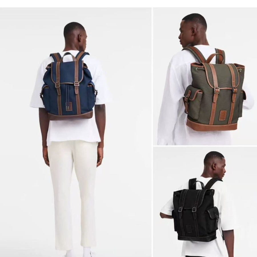 【New Arrival】Vintage Canvas Ba - Leather Backpack Vintage incelemesi ve fiyatı