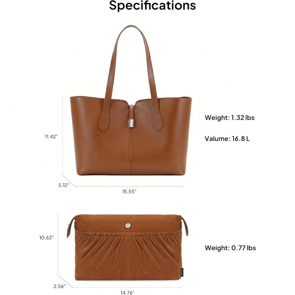 Laptop Tote Bag For Women With - Laptop Sleeve Removable incelemesi ve fiyatı